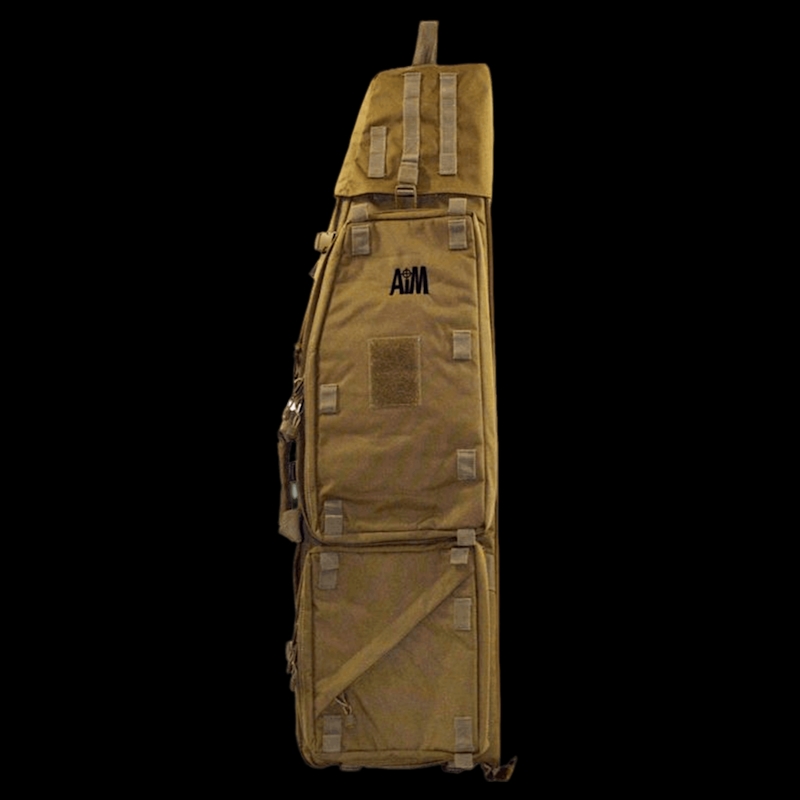 AIM 40 Tactical Drag Bag Tan - Image 1
