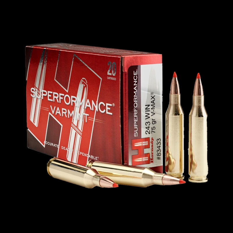 Hornady 243 75G V-Max Superformance - Image 1