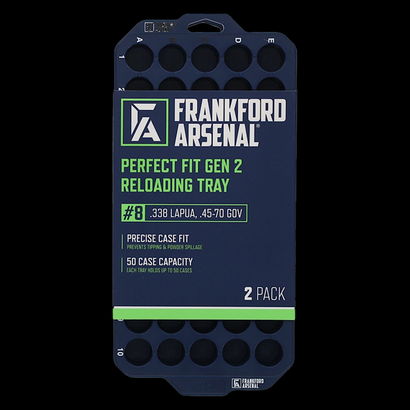 Frankford Arsenal Perfect Fit Gen 2 Reloading Tray #8 (45-70) Pack Of 2 - Image 1