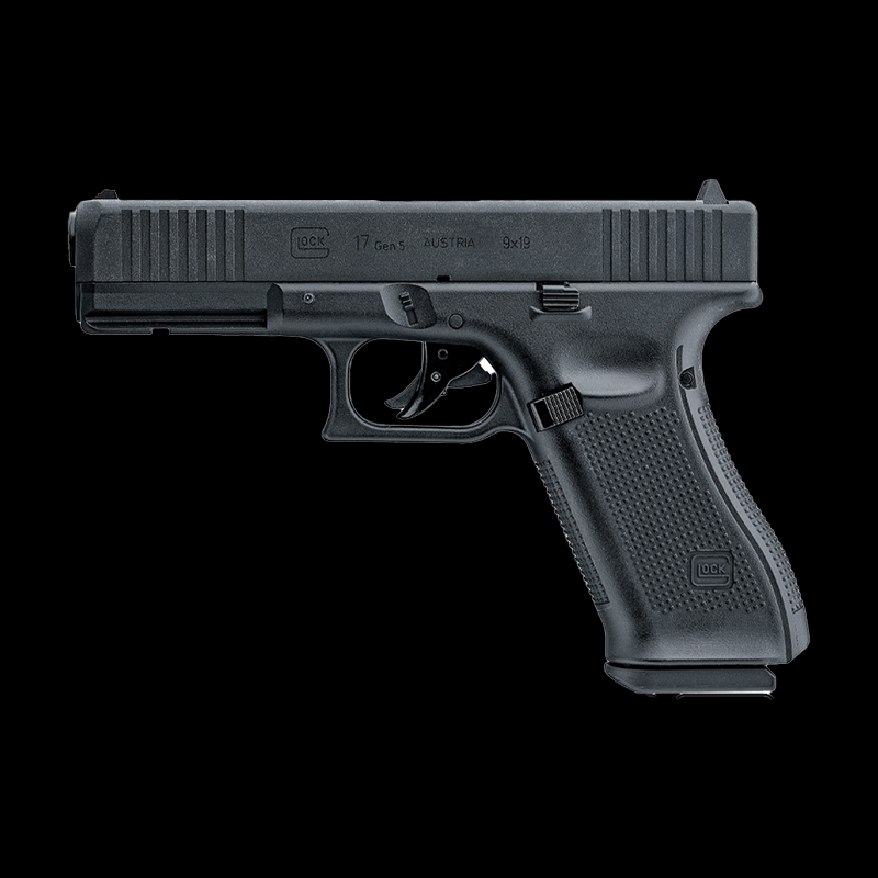 Umarex Glock 17 .177 Pellet Air Pistol Gen 5 Blowback Black - Image 1