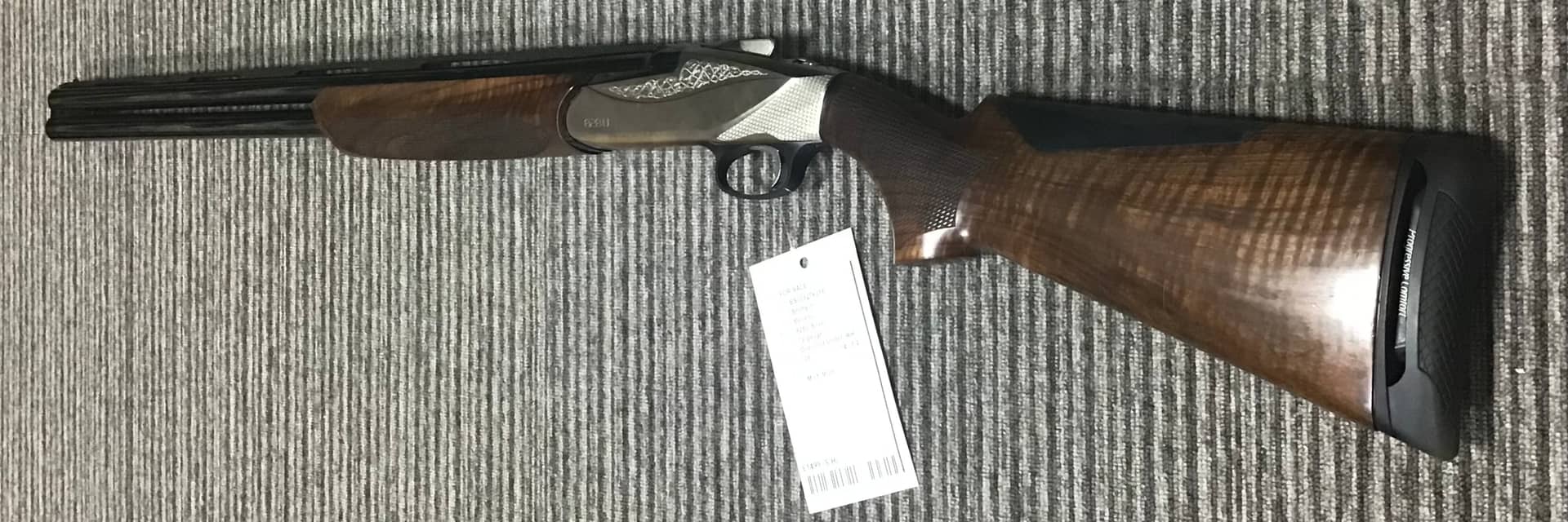 Benelli 12 gauge 828U Silver thumbnail 4