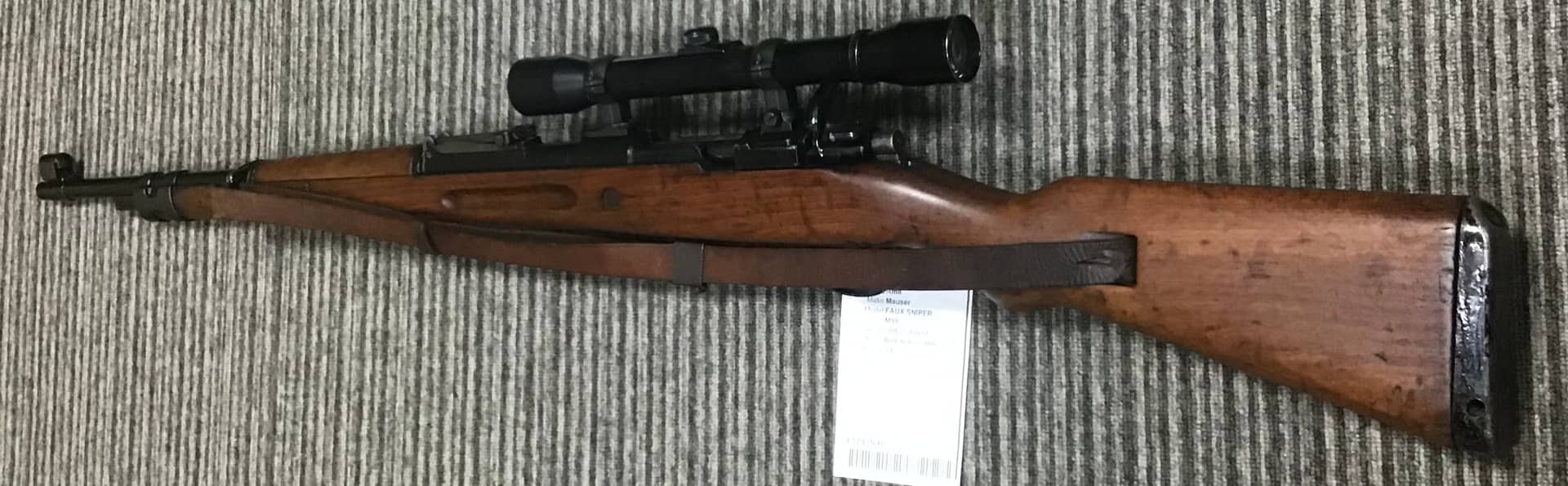 Mauser .308 / 7.62x51 Faux Sniper thumbnail 3