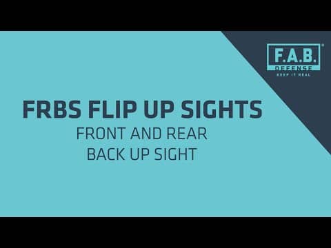  FRBS Flip Up Sights / FAB Defense