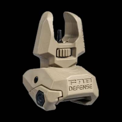 FAB Defense Front Backup Sight Tan