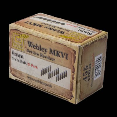 Webley Mk VI .455 Replacement Shells .22Cal 24 Pack