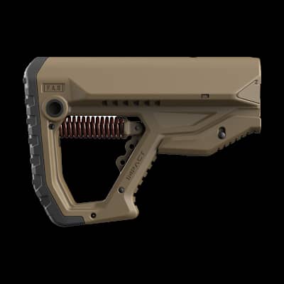 FAB Defense GL Core Impact Collapsible AR15 Buttstock Tan