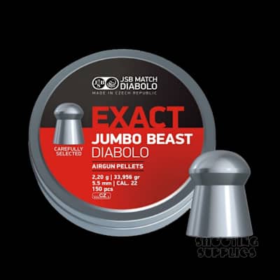 Jsb Jumbo Exact Beast .22/34Gr (150)