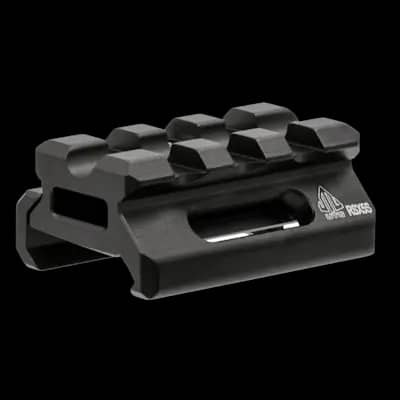 UTG Super Slim Picatinney Riser Mount 3 slot 0.5" Height