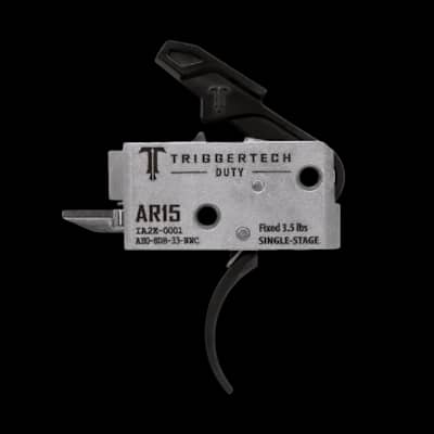 Triggertech AR15 Duty Trigger 3.5lb Single Stage Curved