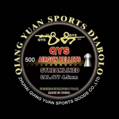 QYS Streamlined Nose 8.64gr (500) .177/4.49