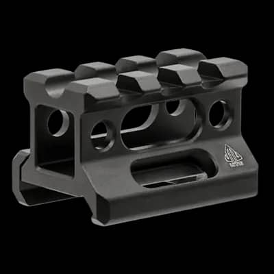 UTG Super Slim Picatinney Riser Mount 3 slot 0.83" Height