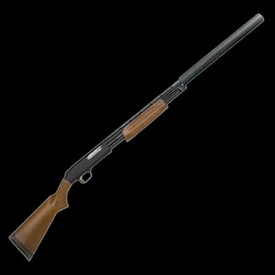 Mossberg 500 Hushpower Pump Action Shotgun 410 Wooden Stock