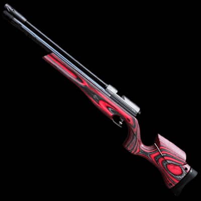 Air Arms HFT 500 Air Rifle .177 Red/Grey Laminate