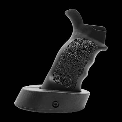 Ergo AR15/M16 Tactical DLX Grip W/Palm Shelf - Rigid - Black