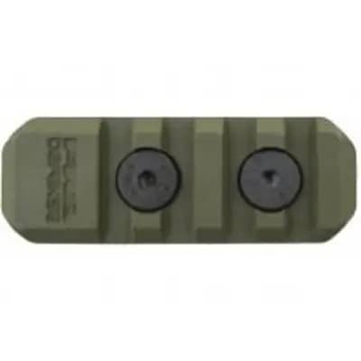 FAB Defense Platic M-Lok Rail 5 Slot Green