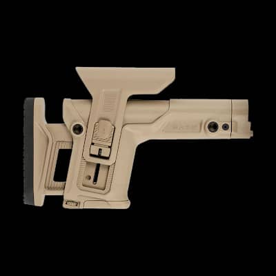 FAB Defense Rapid Precision Adjustment Stock Tan
