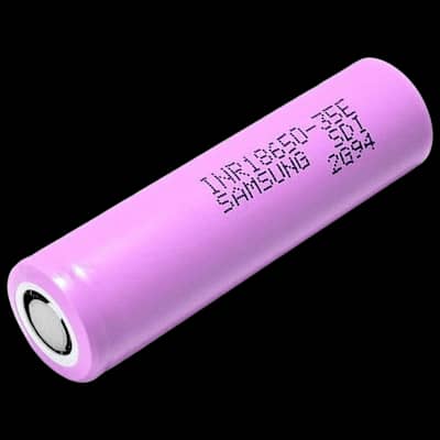 Samsung 18650 Battery 3500 mAh Flat Top