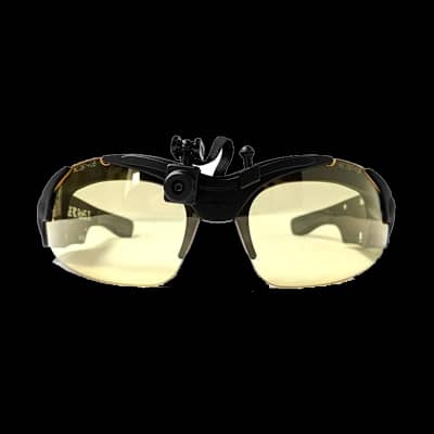 AimCam 2 Shooting Glasses Black