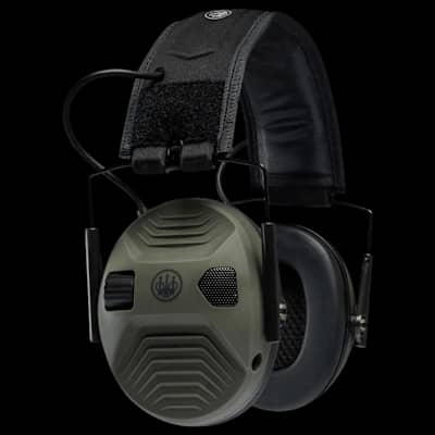 Beretta Folding Electronic Earmuff Green