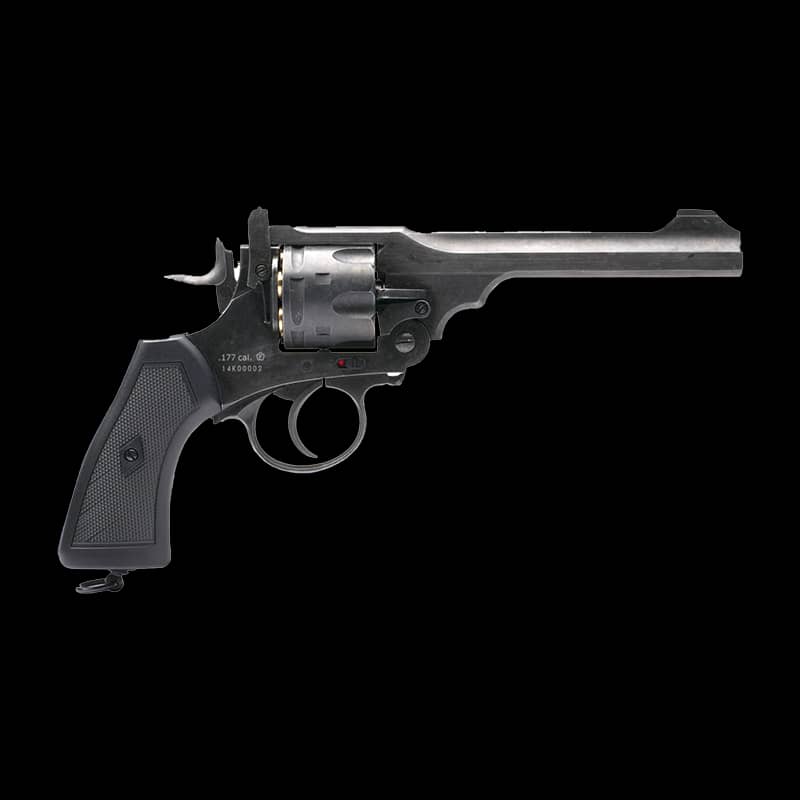 Webley Mk VI .455 Battlefield 6" Barrel Air Pistol .22 - Image 1