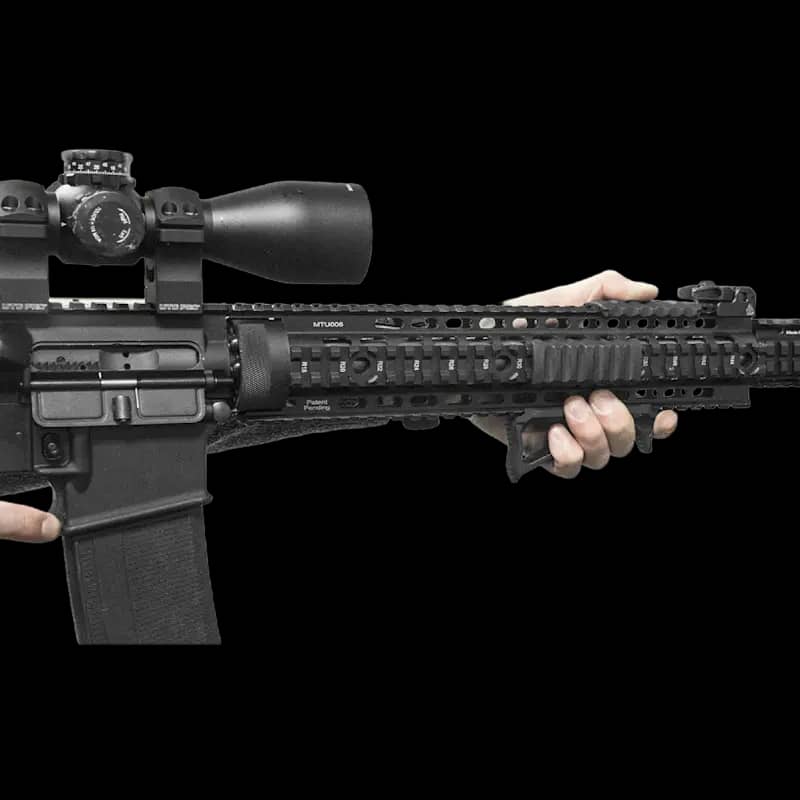 UTG Ultra Slim Angled Foregrip Picatinny Black - Image 3