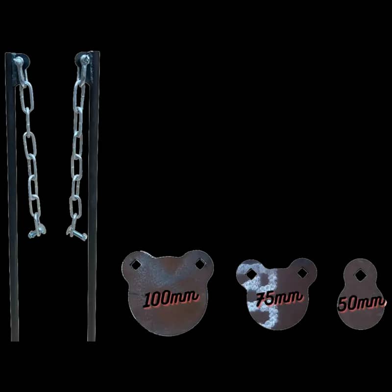 Tom's Targets Poles and Gongs Combo - Image 1