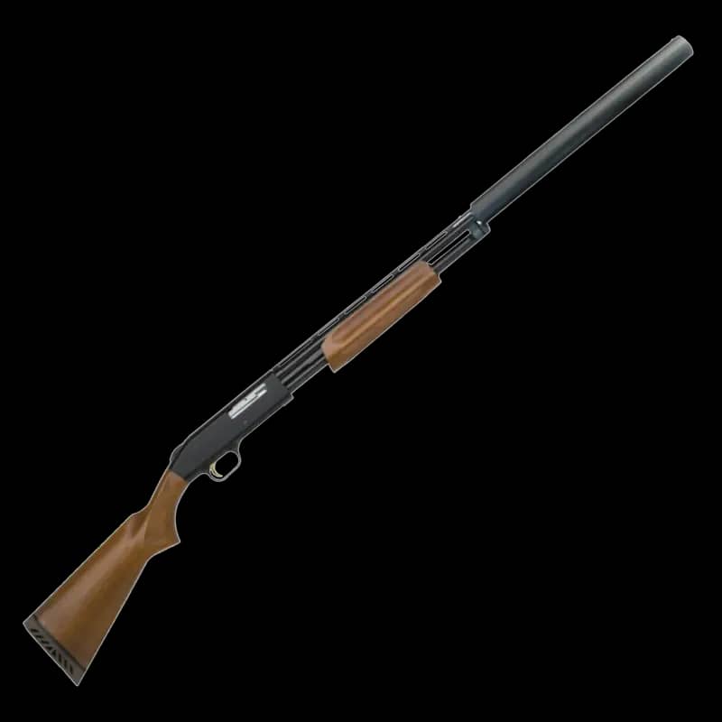 Mossberg 500 Hushpower Pump Action Shotgun 410 Wooden Stock - Image 1