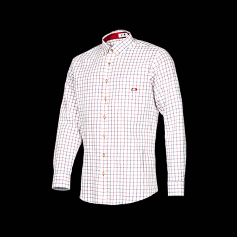 Baleno Berkley Shirt Navy/Burgundy M - Image 1