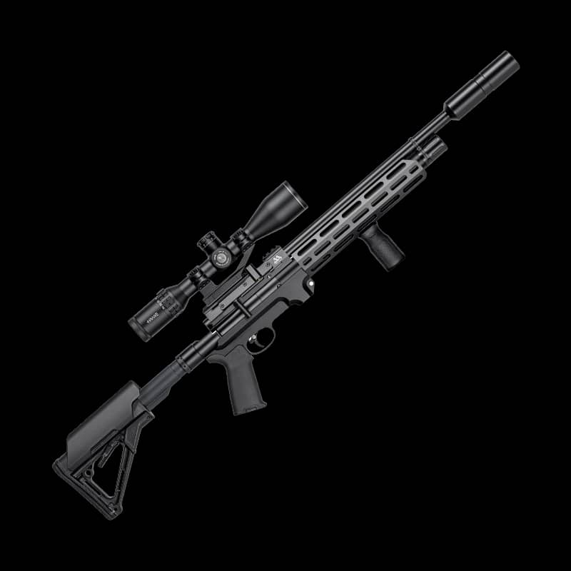 Air Arms S510 Air Rifle Tactical .177 Black - Image 1