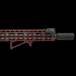 Image of UTG Ultra Slim Angled Foregrip M-Lok Red