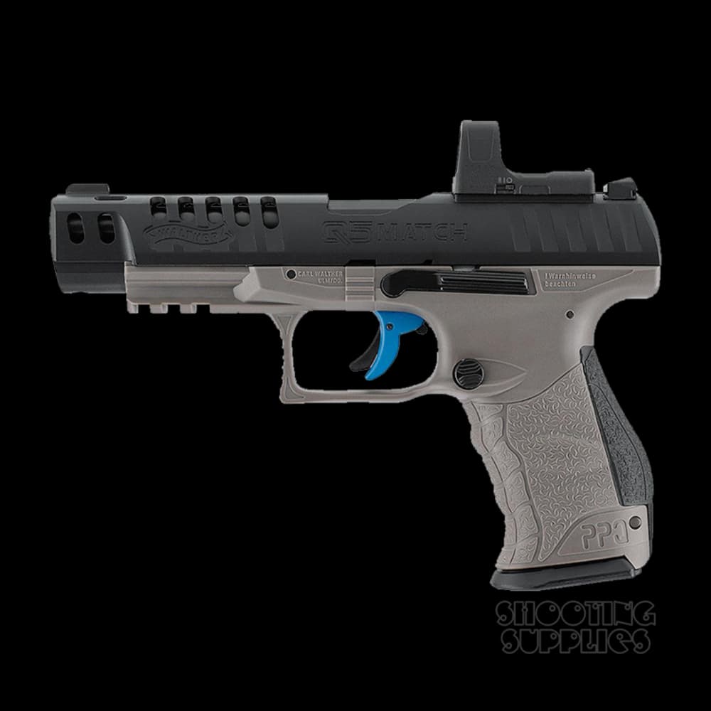 Product Image of Umarex Walther Q5 5" Match Air Pistol Red Dot Combo .177
