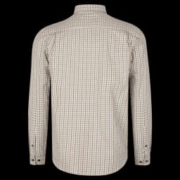 Image of Seeland Oxford Shooting Shirt Classic Blue/Brown XXL