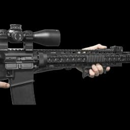 Image of UTG Ultra Slim Angled Foregrip Picatinny Black