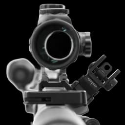 Image of UTG Accu-Sync 45 Degree Flip-up Rear Sight