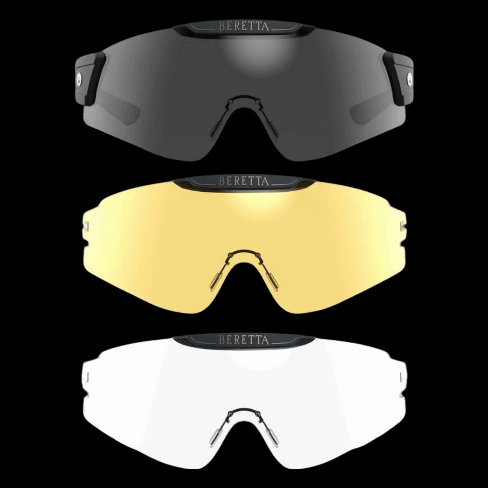 Product Image of Beretta Intermask Shooting Glasses 3 Lense Set
