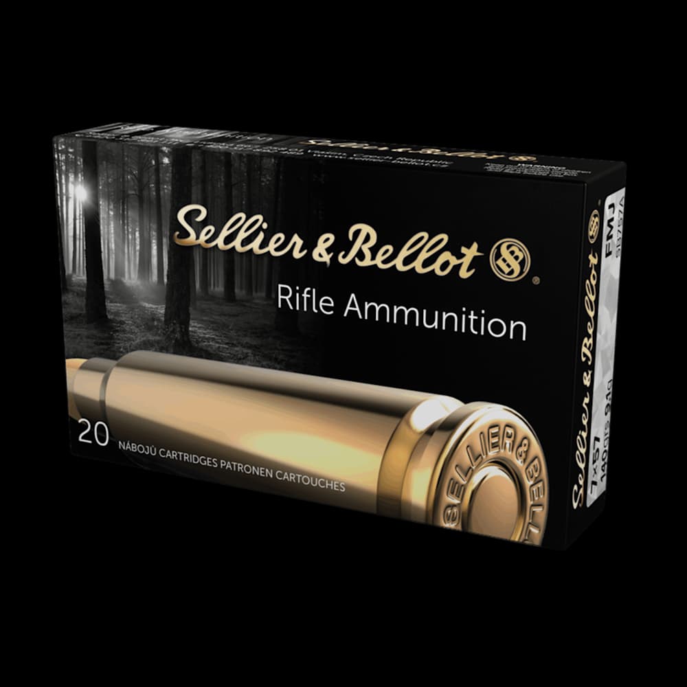 Product Image of S&B 7x57 FMJ Mauser 140gr Rifle Ammo