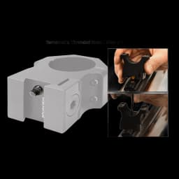 Image of UTG PRO POI 30mm Scope Rings Dovetail Low