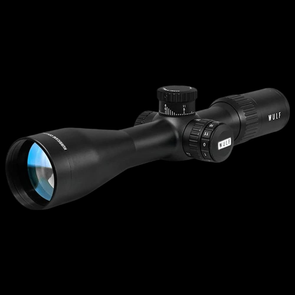 Product Image of WULF Hurricane Compact SFP IR Rifle Scope W-Mil Reticle 4-14x44