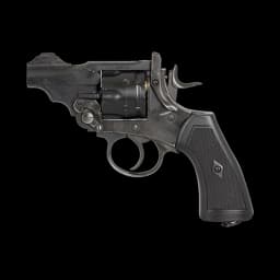 Image of Webley Mk VI .455 2.5" Barrel Air Pistol Black .22