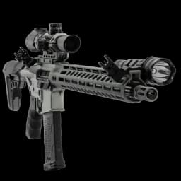 Image of UTG Accu-Sync 45 Degree Flip-up Rear Sight