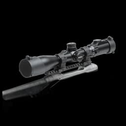 Image of UTG Accu-Sync QR 30mm Scope Rings Picatinney Medium