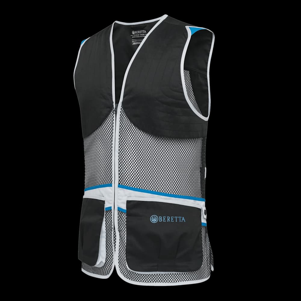 Product Image of Beretta Full Mesh Vest Black & Blue Excell Medium