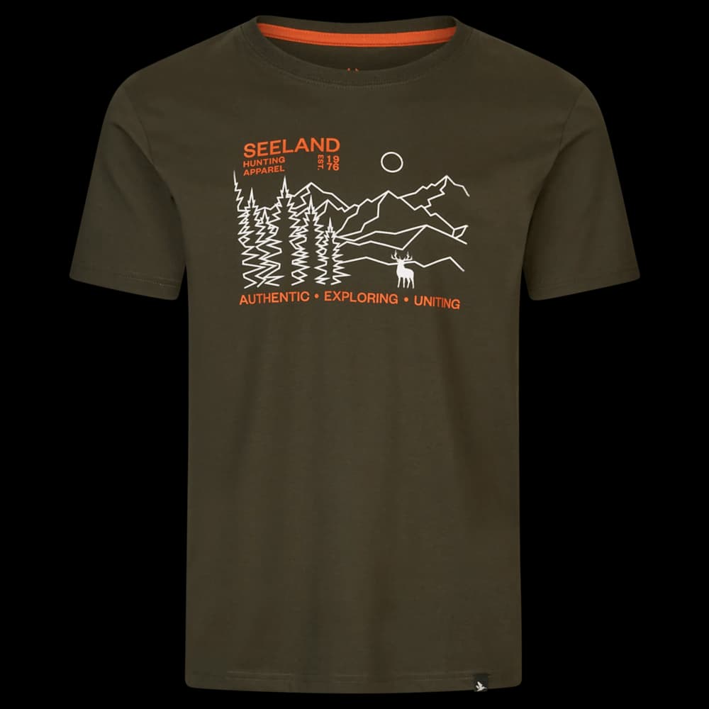 Product Image of Seeland "Landscape" T-shirt Green XXL
