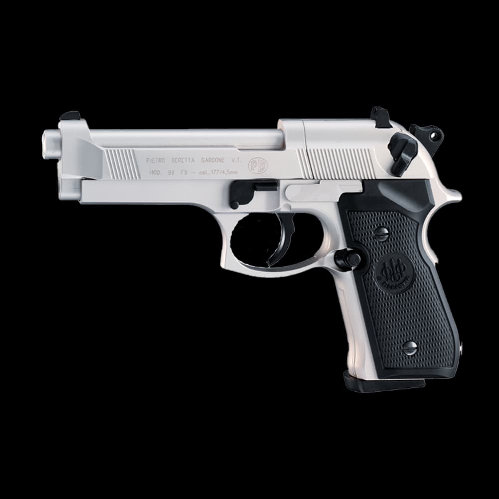 Product Image of Umarex Beretta 92 FPS Air Pistol Nickel .177