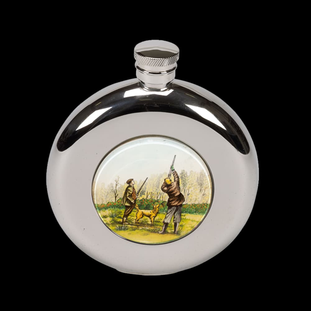 Product Image of Bisley 4.5Oz Round Hip Flask Boxed
