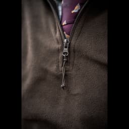 Image of Seeland Benjamin Half Zip Fleece Pine Green  Large