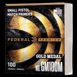 Image of Federal Gold Medal Small Pistol Primer (100 Pack)