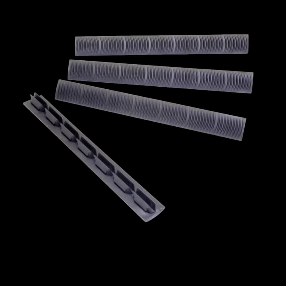 Product Image of Ergo Modular Wedgelok Rail Covers KeyMod 7 slot (4 Pack) Graphite Grey