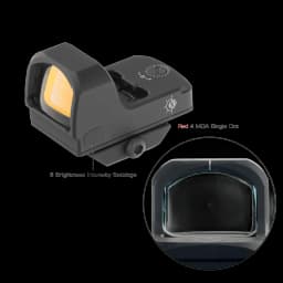 Image of UTG OP3 Micro SL Reflex Style Red Dot Sight  Sensor