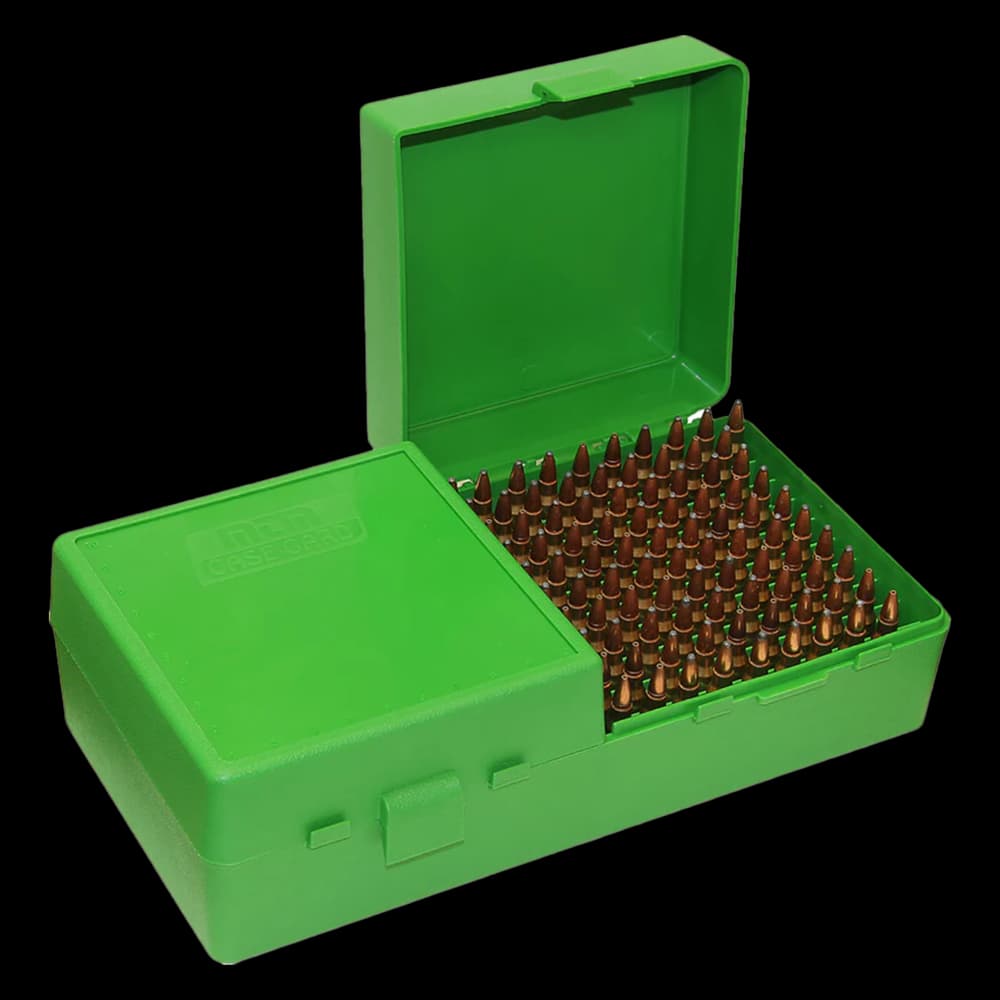Product Image of MTM Small Centrefire Plastic Box (100)